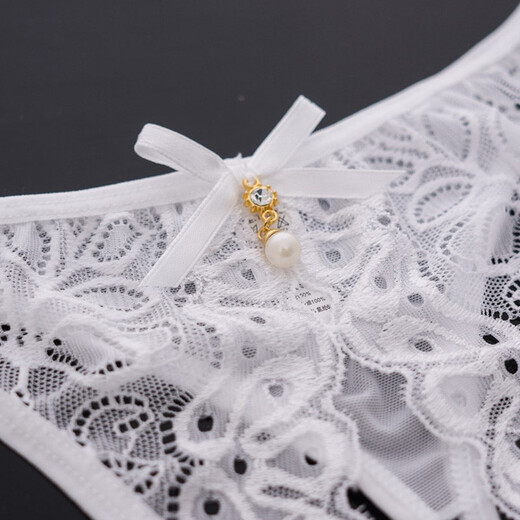 Jiumu Yadai sexy underwear women's underwear sexy pajamas lace open hollow see-through thong one size fits all black