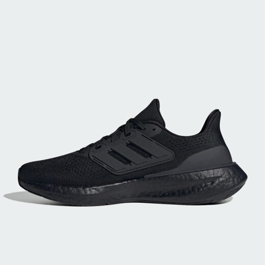 阿迪达斯 （adidas）官方男鞋夏季新款爆米花BOOST运动鞋低帮轻便网面透气休闲跑步鞋 IF4840黑色BOOST 39