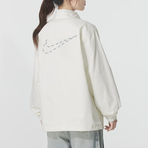 
Nike (NIKE) Women's Clothing 2025 New Summer Sportswear Fashion Outdoor Windproof Jacket Casual Fitness Training Woven Jacket IH9274-047 2XL