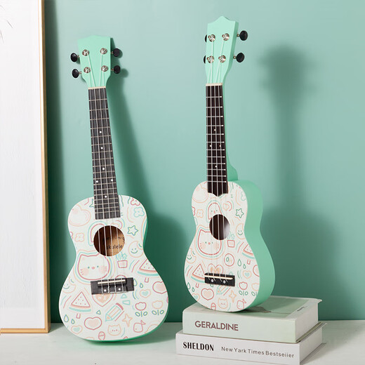 Yamaha Ukulele spielen Musikinstrument niedlich kleiner Gitarre hochaussehende Farbe grenzüberschreitende E-Commerce Agency Sales 21 Zoll lila lila
