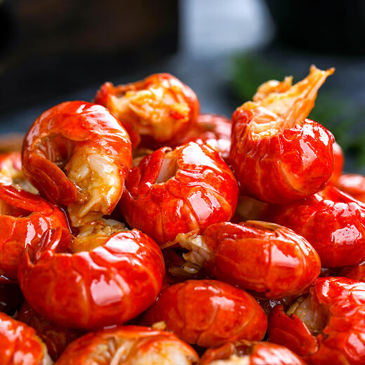 Spicy lobster tails canned ready-to-eat snacks to satisfy cravings, delicious fresh snacks for meals and drinks, clean ingredients, delicious snacks Spicy lobster tails*1 can