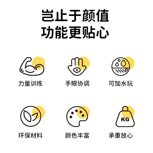 ZOZX德国拍拍水垫儿童婴儿玩具宝宝引导早教防摔爬爬水垫大号踩水感官 65*65cm深海灰鲸圆形