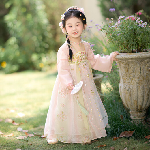 
Today, the ancient Chinese dress for girls, autumn children's ancient costume 2025 new spring and autumn little girl ancient style Tang suit
