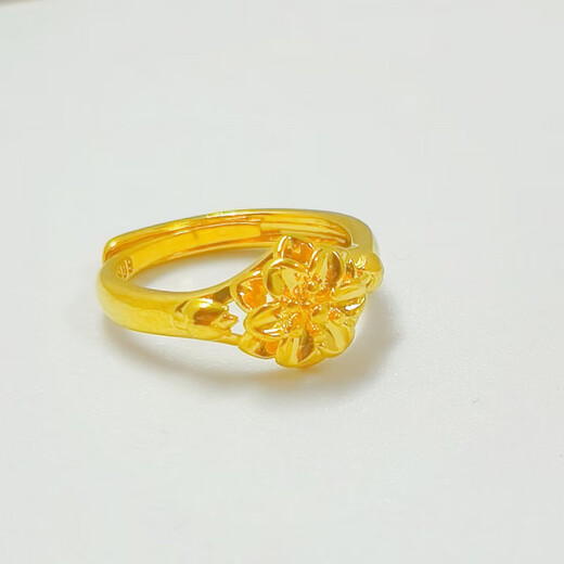 MHFDO ring women's flower jewelry jewelry does not fade for a long time and the opening is multi-flower ring and the opening is adjustable