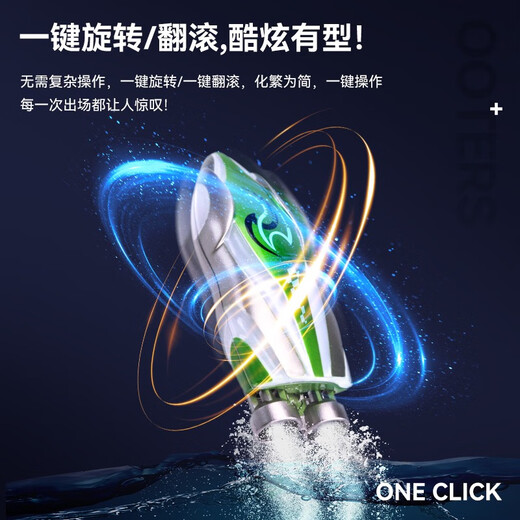 可翻滚超小迷你型遥控快艇潜水艇儿童戏水上男孩逗鱼玩具充电动船 辽宁舰-2.4G 充电器+充电线-送遥控电池+工具