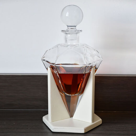 
European crystal glass wine bottle whiskey bottle foreign wine bottle wine glass with lid decanter wine utensil set wine pot 114-20115 set
