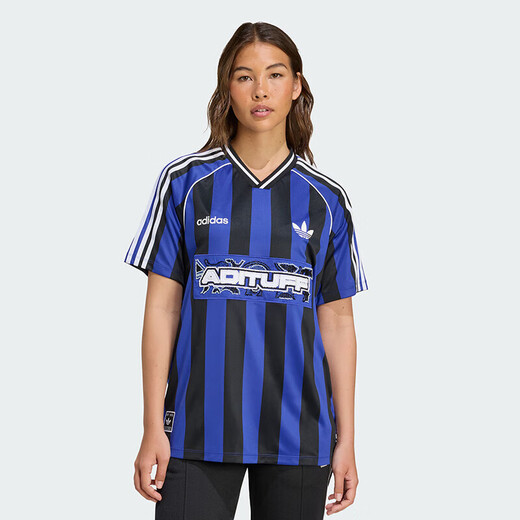 Adidas women's summer new style breathable round neck short-sleeved T-shirt sports casual and fashionable half CV9889 L