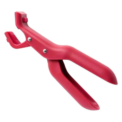 Household anti-scalding dish clip, kitchen steamer, non-slip insulated plate lifter, hand guard, labor-saving bowl clip, bowl clip (1 pack, random color)