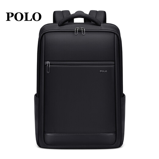 POLO双肩包男士旅行背包耐磨商务包短途出差包15.6/16英寸电脑包书包