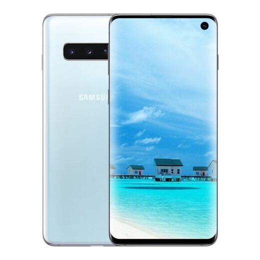 Samsung (Samsung) / Samsung Galaxy S10 SM-G9730 Chine S10 + 4G Phone mobile S10E Yanbo Blue 4G Package One S10 8 Go 128 Go Chine