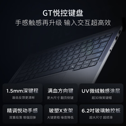 Lenovo Xiaoxin Pro14 AI Yuanqi 2025 Subvention ultradünner Laptop Hochleistungs-Bürodesign-Studentennotebook Ryzen AI 7H 350 32G 1T丨GT-Version 14-Zoll-Bildschirm mit 2,8K und 120 Hz großem Farbraum