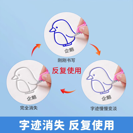 Meishut children's simple drawing entry kindergarten groove painting drawing and painting pen control training album coloring toys animals and plants free pen refill + pen holder + pen holder