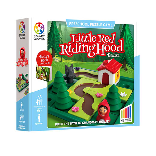 
Smart Games Little Red Riding Hood Children's educational toy path planning board game school season gift 4-7 years old