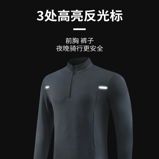 Traje de ciclismo de Borussiano traje de ropa deportiva para hombres Pantalones de tiburones de tiburón para hombres con traje de bádminton al aire libre de secado rápido