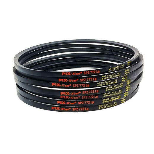Z Biss Biss Pix Triangle Belt SPZ/3V Tipo 487-3550 Cor ahora de transmisión de la máquina industrial SPZ612 PIX Triangle Belt SPZ1047