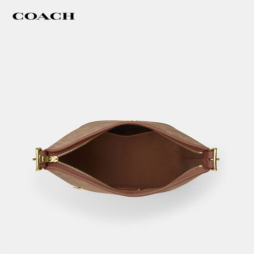 COACH蔻驰女包水桶包新款单肩斜挎包老花拼色时尚百搭轻奢礼物女 CBH20 IMXHE