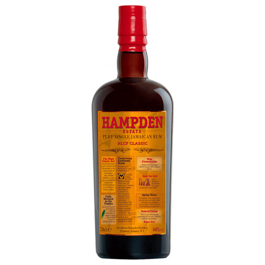 汉普登（Hampden）【原瓶进口】牙买加热带陈年朗姆酒双杯礼盒 汉普顿高度陈年朗姆 700mL
