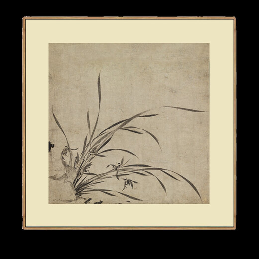 Yuan Puminglan Tu Molan Tinte und Wasserblume und Vogelmalerei hängende Gemälde imitieren die alte berühmte Malerei Kalligraphie und Malerei