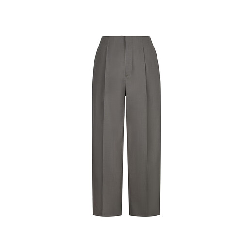 
LESS 2025 summer new straight cut trousers 2P4E13660 367 deep tea green L