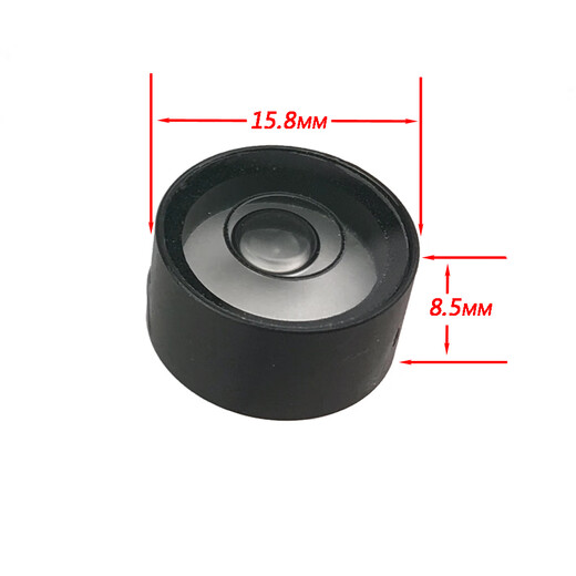 Metal universal horizontal bubble horizontal bead leveler horizontal device balance bubble level round Lei Watermelon red diameter 15885MM