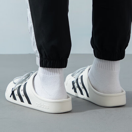 Adidas slippers for men and women, summer ADILETTE CLOG neutral fashion casual slippers JH9849 40.5