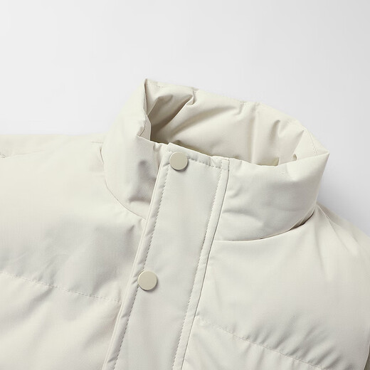 New autumn and winter down cotton vest men's thickened warm and cold-proof jacket fashionable cotton vest men's thermal vest black 2XL