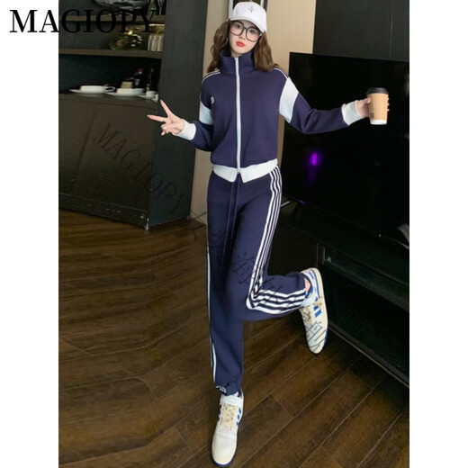 Magiopy International Luxury High-End-Marke kleine Menschen, die Casual Sports Set für Frauen Frühling neu anziehen.