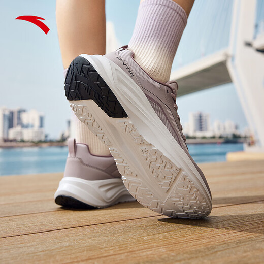 ANTA Ledao丨Women's Sports Shoes Winter New Mesh Breathable Commuting Fitness Jogging Training Shoes 122537719 Magic Carpet Gray-3 38.5 (Female 7.5)