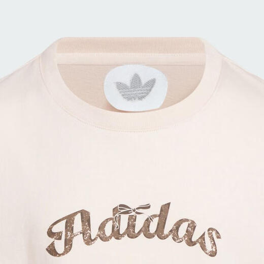 阿迪达斯 （adidas）Originals三叶草2025年女大童JG 101 TEE T恤 KG6626 均码 116