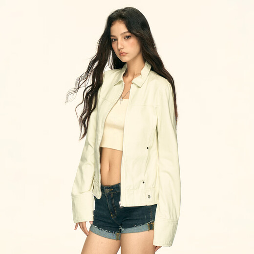 Aaisup American rétro Reverse vintage Veste à manches longues pour les femmes 2025 Nouvelle veste mince mince polyvalente