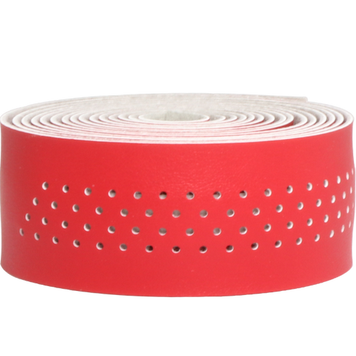 VELO road handlebar strap ultra-thin leather feel non-slip breathable bicycle strap accessories 2019LH red