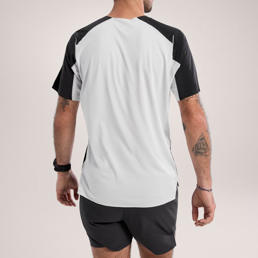 Archaeopteryx (Arc'teryx) Arcteryx Norvan Downword Logotipo de humedad Camiseta de manga corta X9720 Black_X9720 M