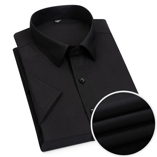 CEO YAGEOR 2025 Summer NUEVO estilo para solapas de mediana edad y jóvenes para hombres para negocios no escaladas multicolores y tendencia de moda anti-arrebuera mangas cortas DX6623 38