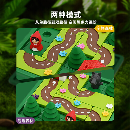 
Smart Games Little Red Riding Hood Children's educational toy path planning board game school season gift 4-7 years old