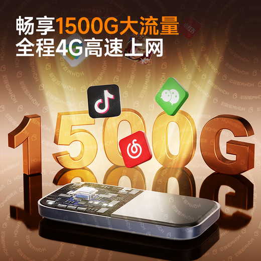 WFWQ5G Gigabit Portable WiFi6 Large Traffic Triple Network Switching National Universal Mobile Wireless Card-Free Unlimited Traffic 2025 Car Broadband Router Upgraded Version Portable WiFi6 Triple Network Switching at Will