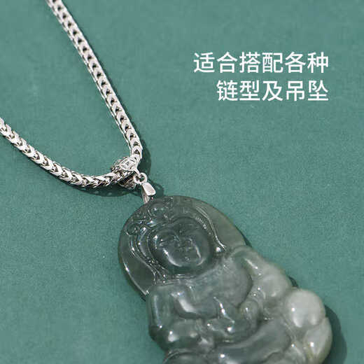 Fat Donglai's same platinum buckle head pt950 universal 18K gold brass money pendant belt head gold Au750 Buddha white gold copper money buckle