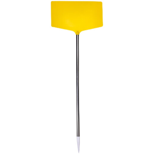 Benxinnong утолщенная большая белая трехмерная сборная заземляющая вилка, сельскохозяйственный цветок, экспериментальный знак, садовая этикетка, знак, заземляющая вилка с общей высотой 120 см, столб из нержавеющей стали