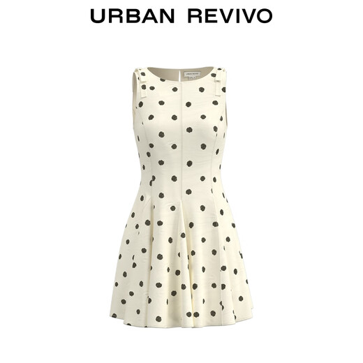 UR2025 Herbst Neue Frauen lässig Retro Polka Punkt