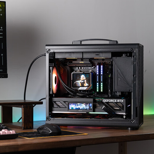 Sugar Cube Mechanical Master Ruilong R5 9600X/9700X/9800X3D/RTX5060Ti graphics card Delta mobile gaming desktop computer complete machine design editing drawing DIY assembly machine Configuration 1丨5600丨Barebones丨No card configuration