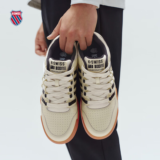 盖世威（K·SWISS）【秀场同款】板鞋男女鞋百搭防滑减震满贯鞋运动鞋大白熊9218 9275-202 男女同款 41