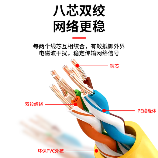 Baye BMW ENET Cable BMW network cable OBD2 interface Connector Network crystal head interface gold-plated plug + 3 meters network cable BY-SYC03