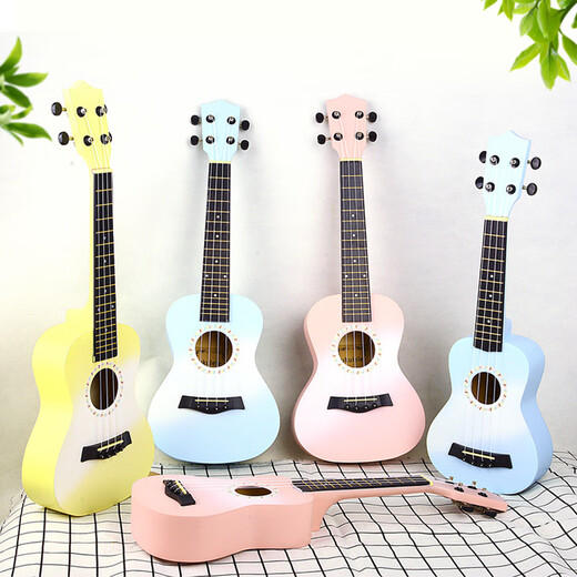 
OTHER Rongde Hall ukulele 23 inch beginners students girls boys small guitar children ukulele 21 inch smoked purple