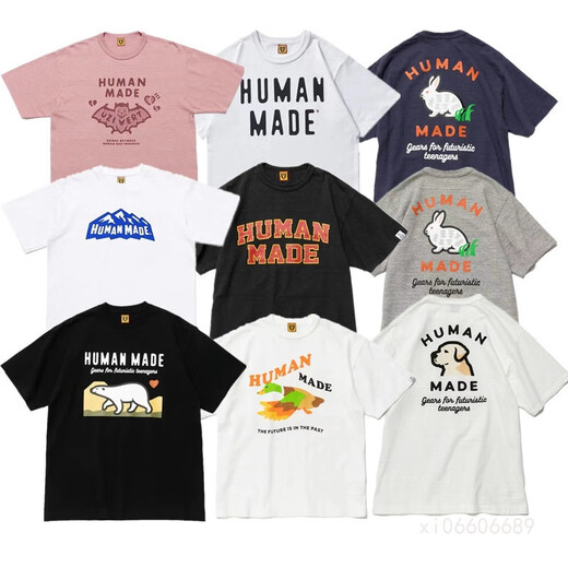 Lee Kids Japanese Retro English Letters Cartoon Imprimé T-shirt en bambou à manches courtes courts à manches courtes 3890 noir S