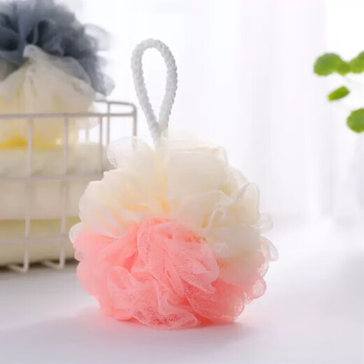 Bath ball, bath flowers linger, cute bath ball, bath and back rub welfare model, two random styles