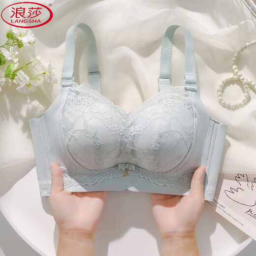 El nuevo producto de Langsha Julong Buray Brazal para mujeres con senos pequeños recolectados y extra gruesos, cofres planos, chaleco especial de sujetador para mujeres transpirables, elegantes tono de piel 75a 34b