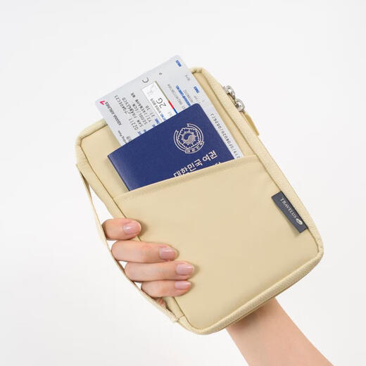SANQIHU Corea Passport de viaje Bolsa Bolsa Integrada Men y mujeres Certificado de boleto de aire impermeable sólido Bolsa Ticket Bolsa de almacenamiento de almacenamiento completo
