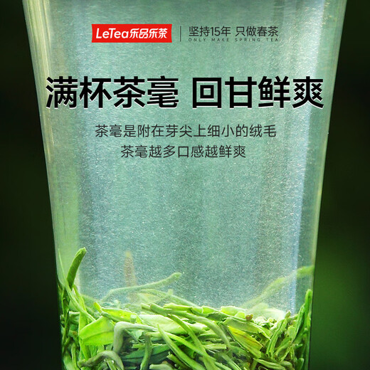 Lepin Lecha Tea Leaf Green Tea Special Maojian 2025 New Tea Mingming Spring Tea Tender Sprouts Cold Brew Tea Relieve Summer 250g Gift Bag