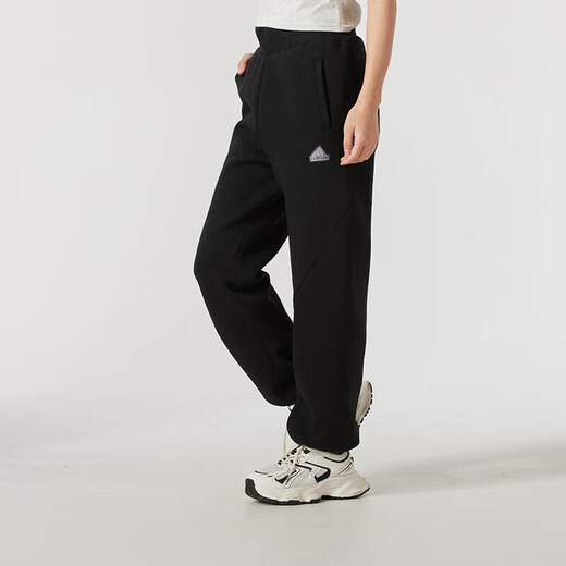 阿迪达斯 （adidas）女装运动套装春新款时尚休闲圆领卫衣套头衫 宽松针织长裤 两件套 JJ3577+JJ3561 S