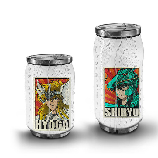 
Howwande Saint Seiya peripheral water cup portable women's travel fitness thermos cup 304 stainless steel cold cup cartoon large size 500ml stainless steel thermos cup-12189