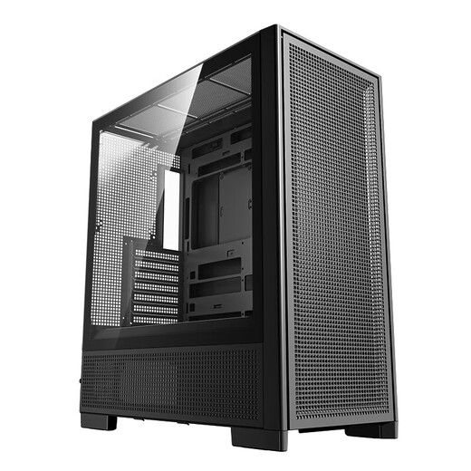 Patriot Fuyao Baili computer case desktop ATX large board 360 water-cooled mesh cooling e-sports gaming desktop host case black + Aurora 4 positive leaf + Bingpo SX360